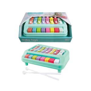 Παιδικό ξυλόφωνο & πιάνο - S210-9 - 215469 - Blue
