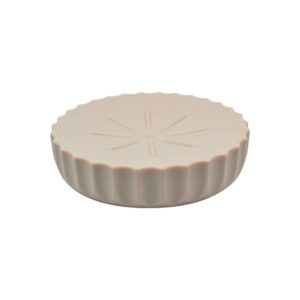 Σαπουνοθήκες μπάνιου πλαστικές σε σετ 9Χ - Beige - 21562