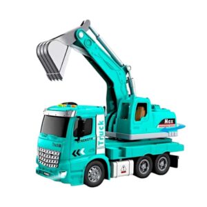 Ηλεκτρονικό όχημα Εκσκαφέας με ήχο & φωτισμό - HT9802W - 215677