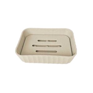 Σαπουνοθήκες μπάνιου πλαστικές σε σετ 9Χ - Beige - 21568
