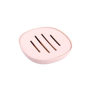 Σαπουνοθήκες μπάνιου πλαστικές σε σετ 9Χ - Light Pink - 21628
