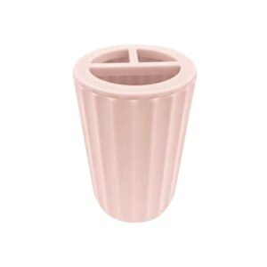 Θήκες οδοντόβουρτσας πλαστικές σε σετ 5Χ - Light Pink - 21632