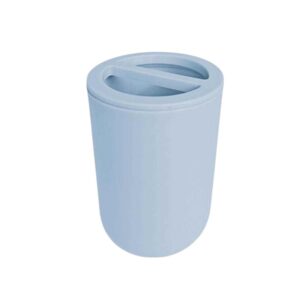Θήκες οδοντόβουρτσας πλαστικές σε σετ 5Χ - Light Blue - 21680