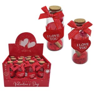 Μπουκαλάκι Love Γυάλινο με Φελλό 8x2,5cm Homie 423026