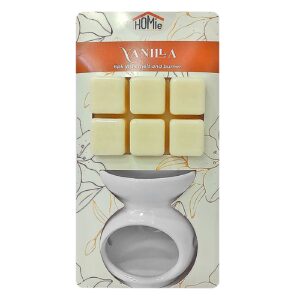Βάση με Αρωματικό wax Melt Βανίλια 6 Κύβοι  Homie 423057