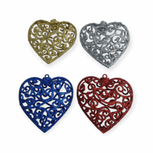 Σετ Χριστουγεννιάτικα στολίδια - 8cm - 4pcs - 230690