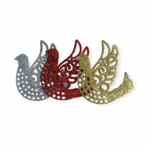 Σετ Χριστουγεννιάτικα στολίδια - 10cm - 3pcs - 230812