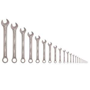 TOP MASTER Γερμανοπολύγωνα σετ 25τεμ Cr-V νίκελ  6-32ΜΜ 235114