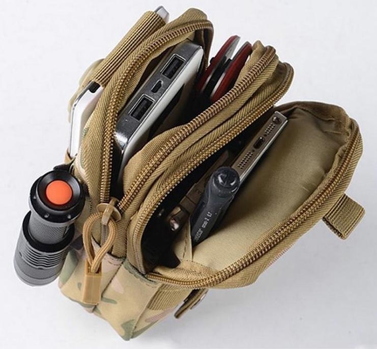 Τσαντάκι ζώνης - BL135 - 270508 - Army Beige - Image 3