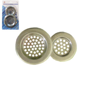 Σετ 2 μεταλλικά φίλτρα νεροχύτη