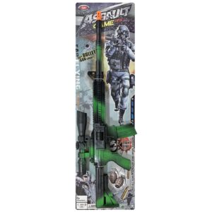 Όπλο Σπινθηροβόλο Πρασινόμαυρο 68x20cm Carnavalista 231939