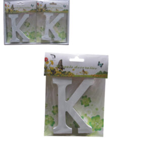 Ξύλινο γράμμα χειροτεχνίας "K"