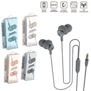 In-ear wired earphone handsfree με βύσμα 3,5mm