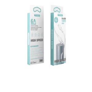 Treqa Καλώδιο ταχείας φόρτισης CA-8753 type-c 1m 6A