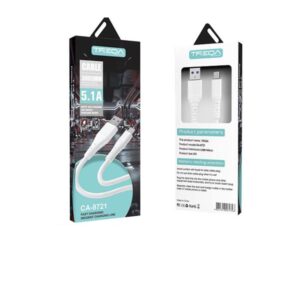 Treqa Καλώδιο ταχείας φόρτισης CA-8721 micro 3m 5,1A