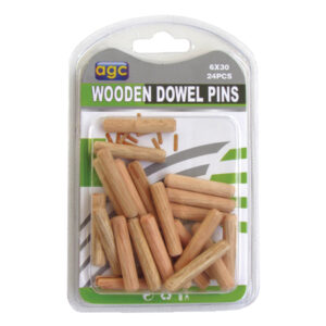 Σετ 24 ξύλινες καβίλιες Ø6mm