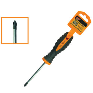 Σταυροκατσάβιδο 3x75mm με λαβή 2 συστατικών