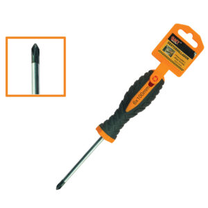 Σταυροκατσάβιδο 6x100mm με λαβή 2 συστατικών