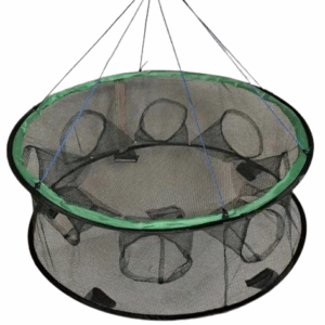 Πτυσσόμενη παγίδα ψαρέματος - Κιούρτος με 6 εισόδους - 60x26cm - 831378