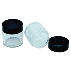 Διάφανο βαζάκι αποθήκευσης με βιδωτό καπάκι