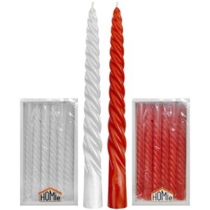 Κερί Κηροπηγίου Σπιράλ Υ:20cm ø22mm Homie 5731