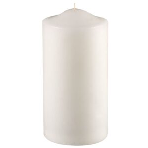 Κερί Λευκό Κολώνα ø7x14CM Homie 57443