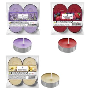 Κεριά Ρεσώ Γίγας Αρωματικά 10h 4τεμ  Homie 57448