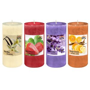 Κερί Αρωματικό Κορμός φ7x15cm ø7x15cm Homie 5790