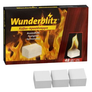 Προσάναμμα Λευκό Συσκ=48 Κύβοι 175 cr Homie 5792