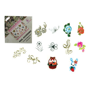 Αυτοκόλλητα νυχιών διάφορα σχέδια