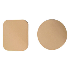 Σετ 2 σφουγγαράκια μακιγιάζ στρογγυλό - τετράγωνο