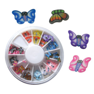 Παλέτα με 120 στρας, λεπτά φίμο