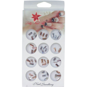 Κασετίνα με διακοσμητικά στρασάκια νυχιών