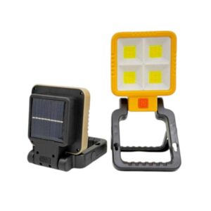 Επαναφορτιζόμενος προβολέας εργασίας LED με ηλιακό πάνελ - 9808A - 419321