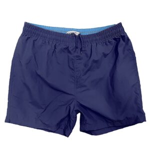 Μαγιό Ανδρικό Μονόχρωμο Ναύλον Μπλε Σκούρο  SummerTiempo 622155