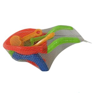 Καρότσι Άμμου Χειράμαξα σετ=6τεμ 25x11cm SummerTiempo 622239