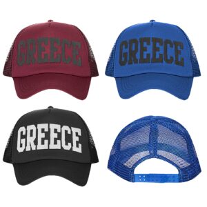 Καπέλο Τζόκευ Greece Δίχτυ Ανδρικό  SummerTiempo 622387