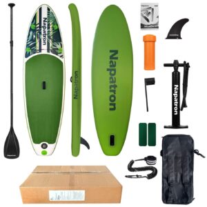 Sup Φουσκωτή Σανίδα 10 Feet Μέγιστο Φορτίο: 130kg. Βάρος Σανίδας=~8kg, Μήκος=300cm(~10 Feet), Πλάτος=76cm, Πάχος=15cm SummerTiempo 622742