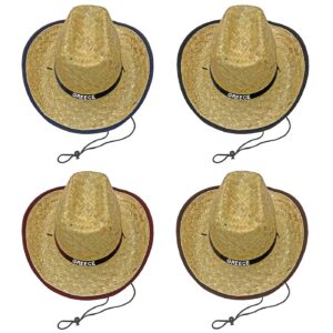 Καπέλο Ψάθινο με Κορδέλα Greece Ενηλίκων 36x14cm SummerTiempo 622765