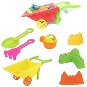 Καρότσι Άμμου Χειράμαξα σετ=7τεμ 40x18x15cm SummerTiempo 622889