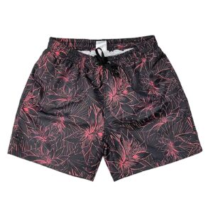 Μαγιό Ανδρικό Polyester Μαύρο Κόκκινο  SummerTiempo 622975