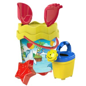 Κουβαδάκι Δελφίνια φ17cm σετ=6 τεμ Φ17cm SummerTiempo 622990