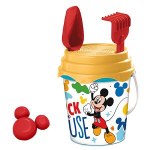 Κουβαδάκι με Αξεσουάρ Mickey Mouse σετ 5 τεμ Φ17cm Mondo 28742