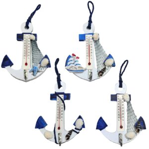 Άγκυρα με Θερμόμετρο Κρεμάστρα 12x10cm SummerTiempo 623124