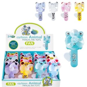 Ανεμιστηράκι Ζωάκια 12,5x7cm SummerTiempo 623217