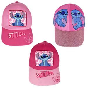 Καπέλο Παιδικό Τζόκευ Stitch Girl uv Protection (φ52cm & 54cm) ή (φ53cm & 55cm) Stitch LIL24-1515-C