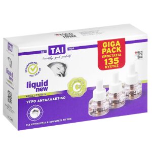 Εντομοκτόνο TAI Liquid Υγρό Ανταλλακτικό Σετ=3 τεμ  Tai