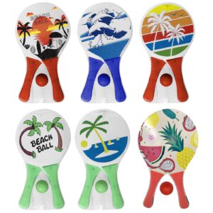 Ρακέτες Παιδικές Μεγάλες Σετ=2+1 Μπαλάκι 38x24x0,6cm SummerTiempo 62680