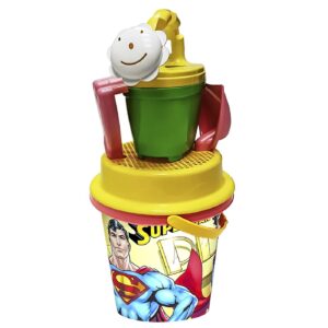 Κουβαδάκι Ποτιστήρι Superman σετ=5τεμ Φ17cm Warner Bros WB-W-1806-S