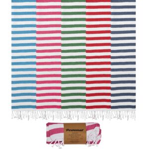 Πετσέτα Θαλάσσης Pestemal Ριγέ ~280g 90x180cm SummerTiempo 62841